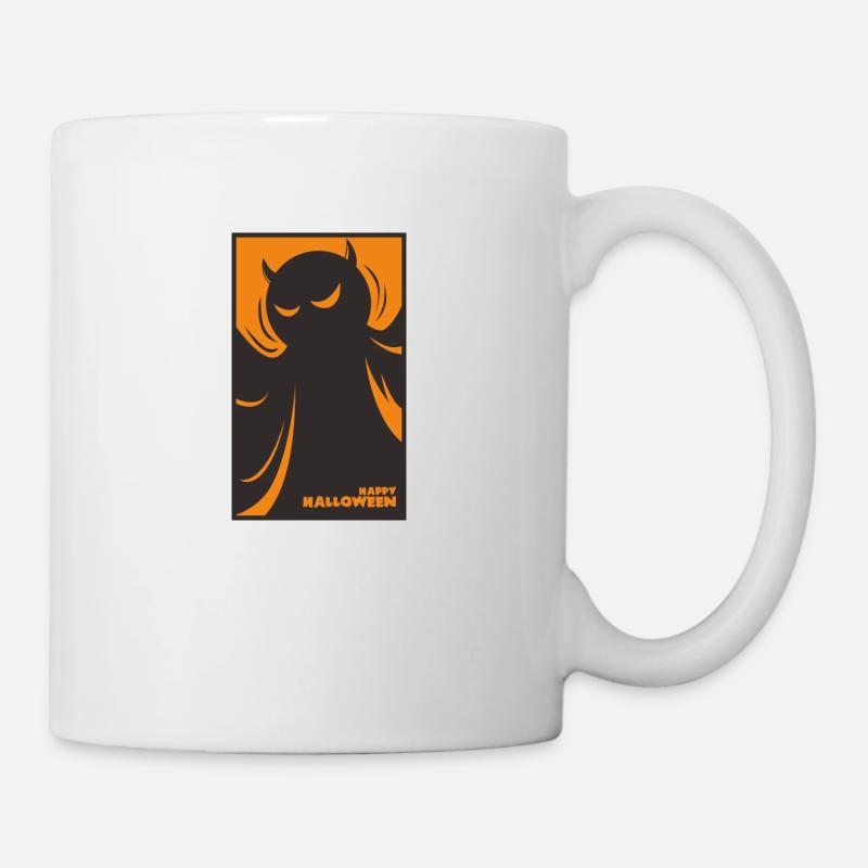 Happy Halloween ghost - Mug - white