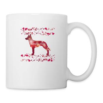 Cadeau de chiot chien australien Kelpie chien gassi - Mug blanc - blanc - Droite