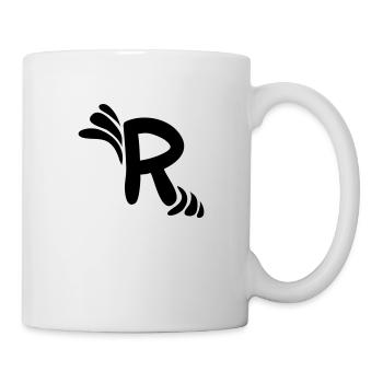 Letter R & Pattern - Mug - white - Right