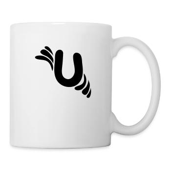 Letter U & Pattern - Mug - white - Right