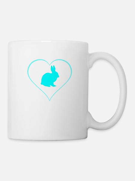 Hase - Tasse - Weiß