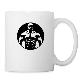 Bodybuilding Squad Logo - Tasse - Weiß - Rechts