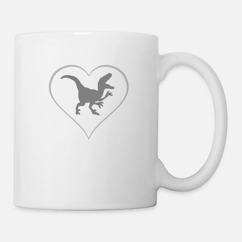 dinosaure - Mug blanc - blanc