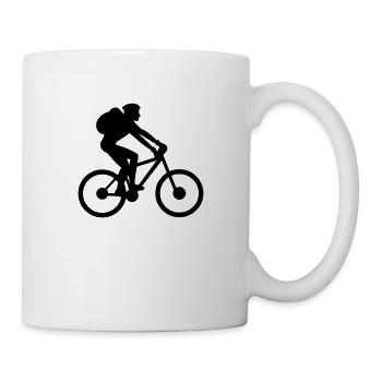 Mountain Biker - Mug - white - Right