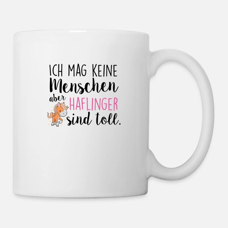 Haflinger sind toll - Tasse - Weiß