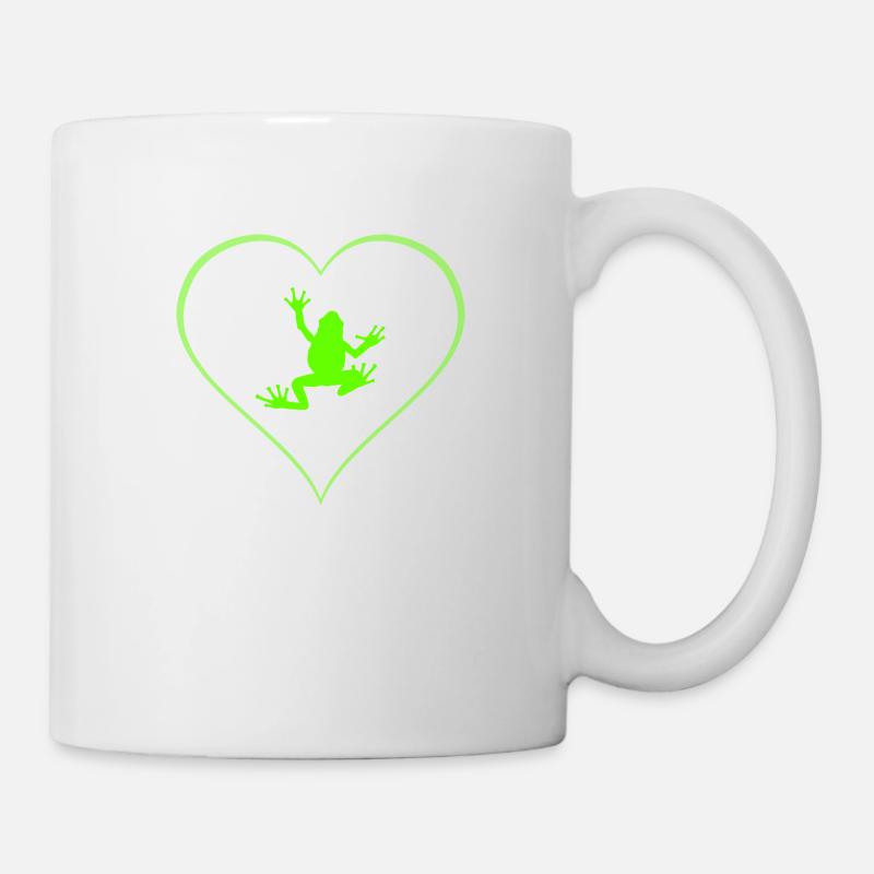 grenouille - Mug blanc - blanc