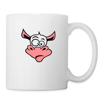 Kuh Kuh kuh Vaca mucca 22114 - Tasse - Weiß - Rechts