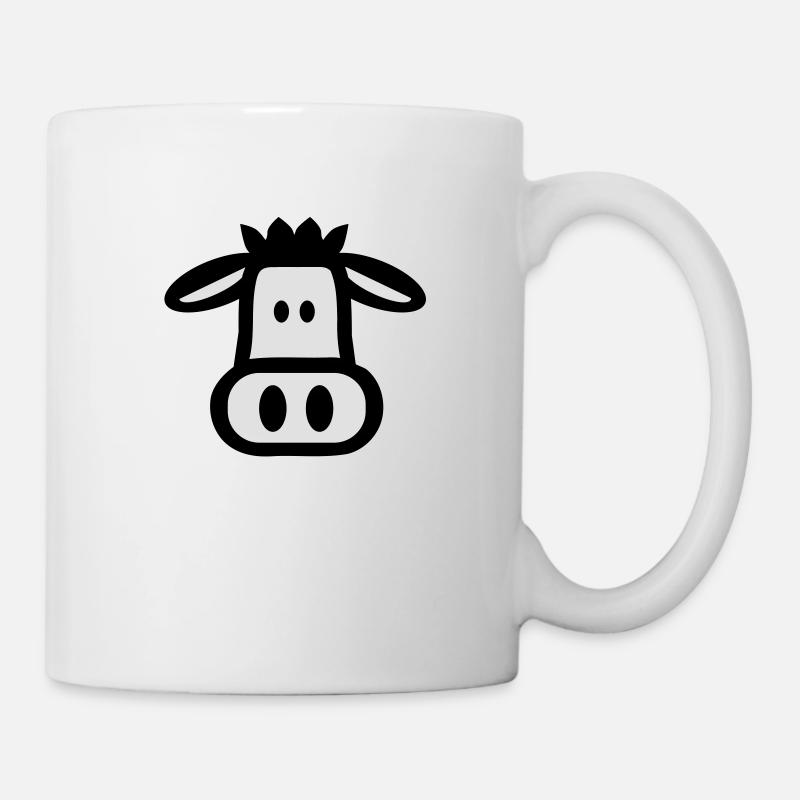 Kuh - Tasse - Weiß