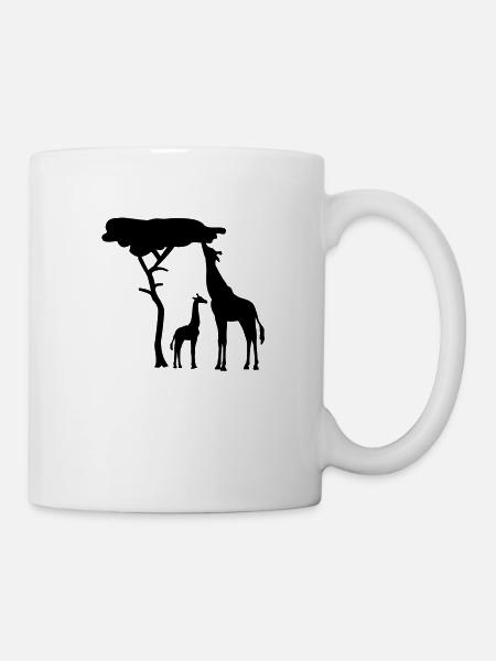 Giraffe - Tasse - Weiß