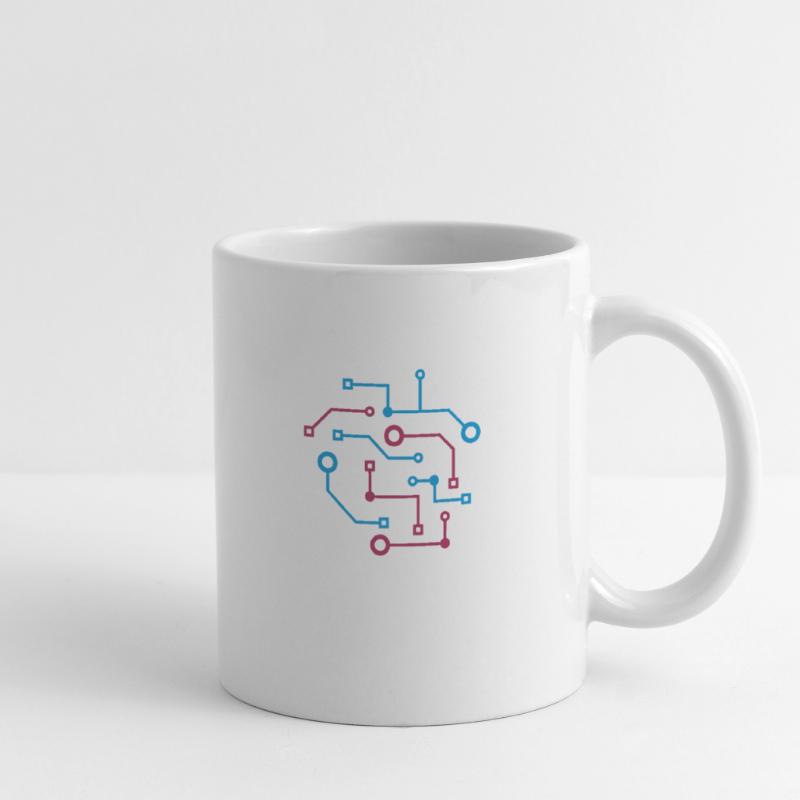 Computer Nerd CPU Data Circuit Electrical Mug