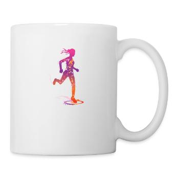 cross-country féminin de - Mug blanc - blanc - Droite