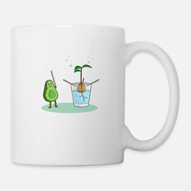 Avocado birth - Mug - white