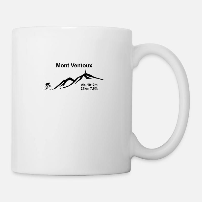 Mont Ventoux - Tasse - Weiß
