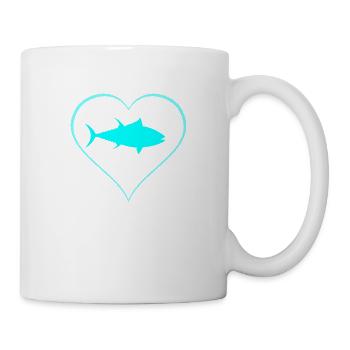 Thunfisch - Tasse - Weiß - Rechts