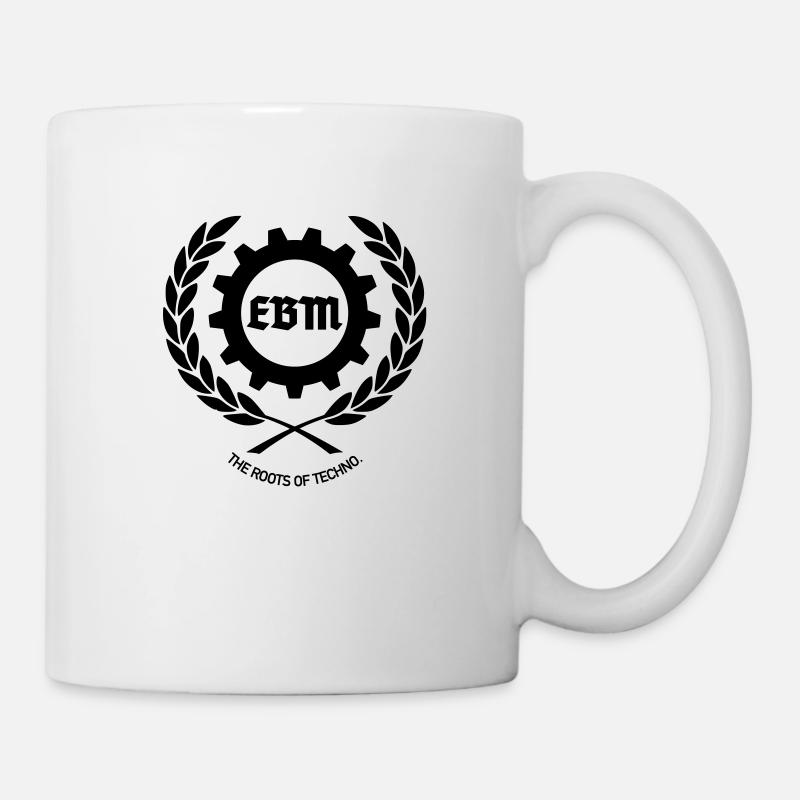 EBM Roots of Techno - Tasse - Weiß