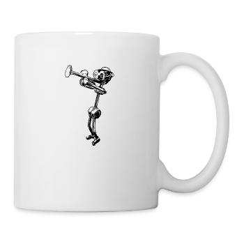 Trumpeter Brass Music Trumpet Instrument Gift - Mug - white - Right