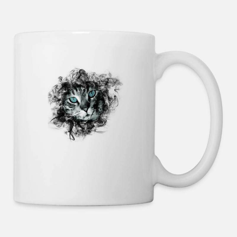 cat - Mug - white