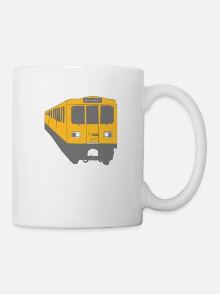 Berlin Train U1 - Tasse - Weiß