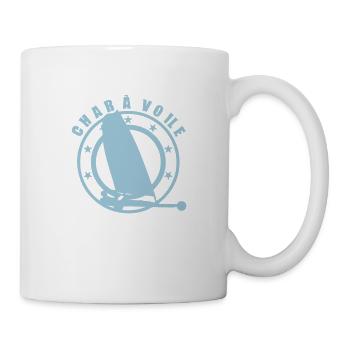 char veil1 schleier Segel-Club-Logo - Tasse - Weiß - Rechts