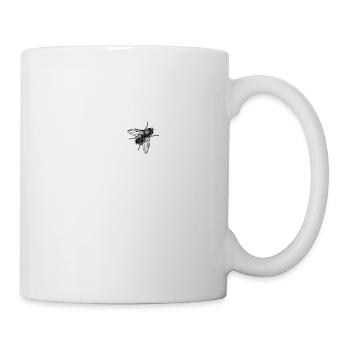 fliege - Tasse - Weiß - Rechts