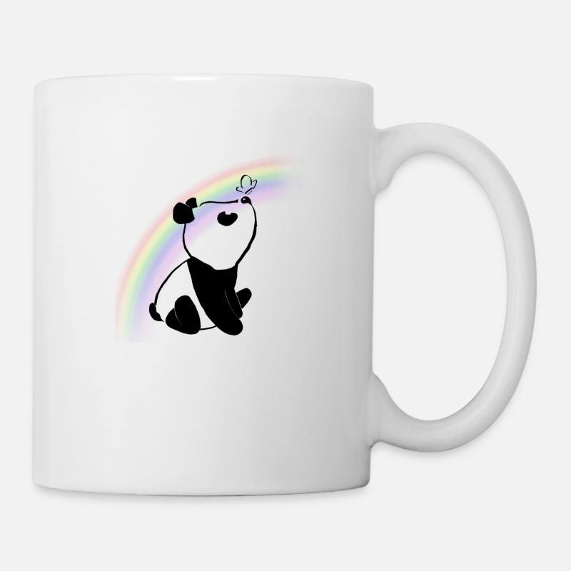 panda - Mug blanc - blanc