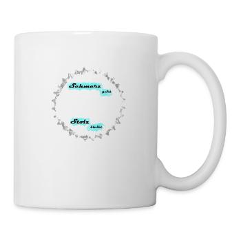 La fierté reste - Mug blanc - blanc - Droite