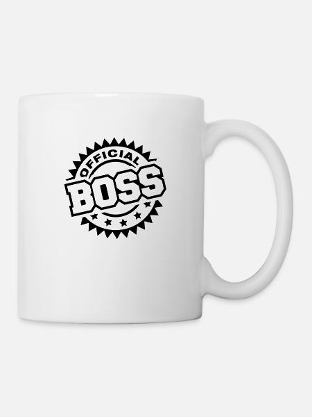 official_boss_wo1 - Tasse - Weiß