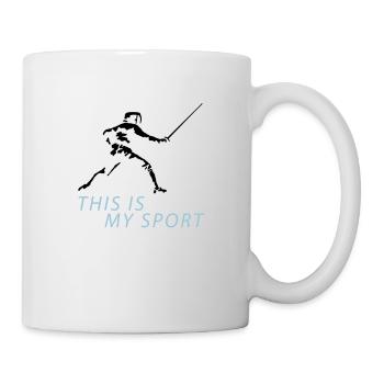 fechten_122012_b_2c - Mug - white - Right