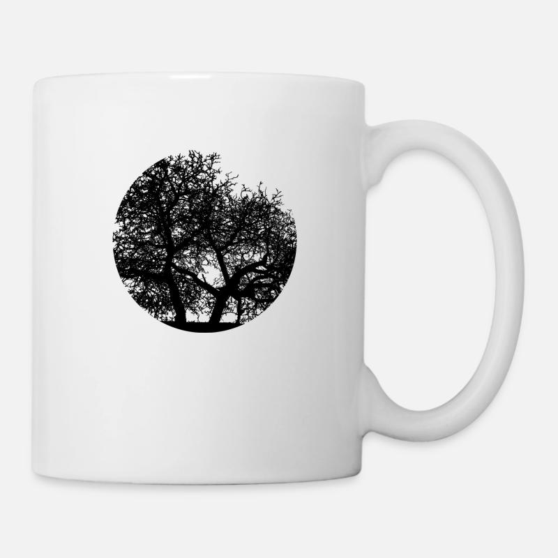 tree - Mug - white
