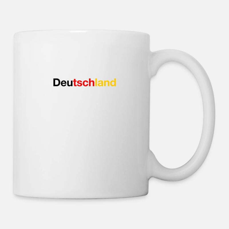 Deutschland - Tasse - Weiß