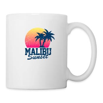 Malibu Sunset Worn - Mug - white - Right