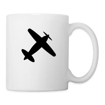 airplane__f1 - Mug blanc - blanc - Droite
