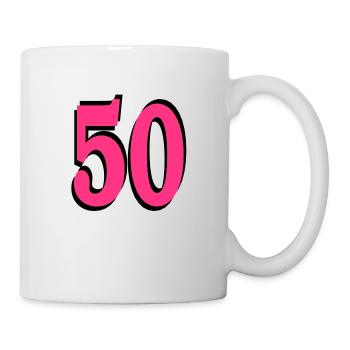50th Birthday - Mug - white - Right
