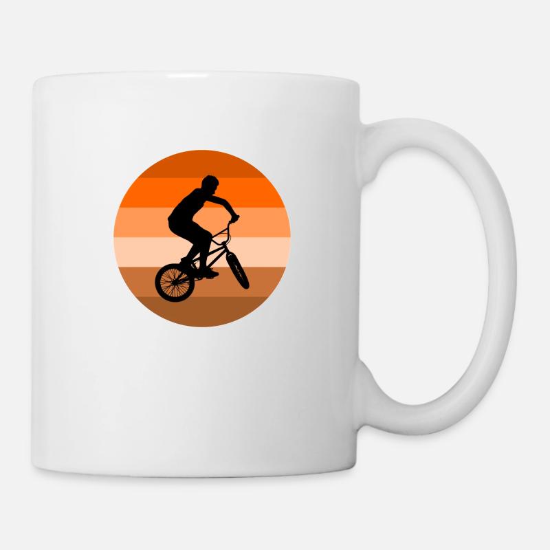 BMX - Tasse - Weiß