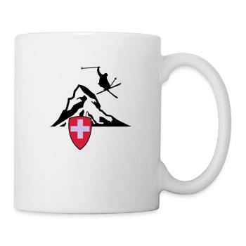 Matterhorn Zermatt Suisse - Mug blanc - blanc - Droite
