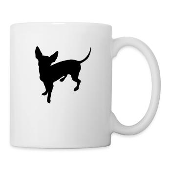 Chihuahua - Tasse - Weiß - Rechts