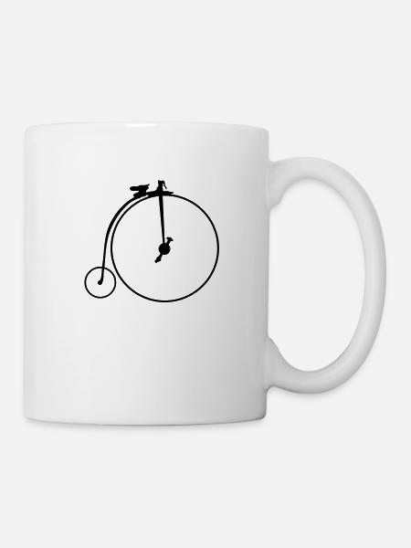vélo_bicycle_1868_g1 - Mug blanc - blanc