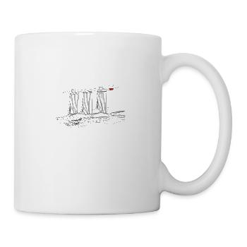 Singapore Marina Bay Sands - Tasse - Weiß - Rechts
