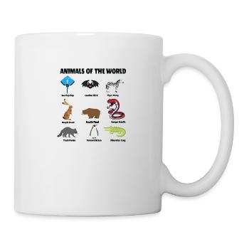 ANIMALS OF THE WORLD - Mug - white - Right