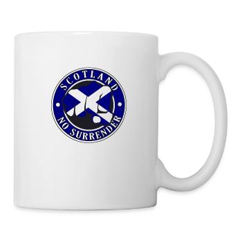 Ecosse "No Surrender" Fist - Mug blanc - blanc - Droite