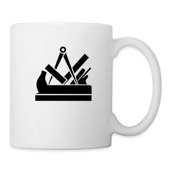 Joiner Carpenter chippie cabinet maker - Mug - white - Right
