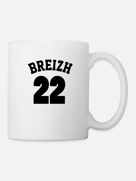 Breizh 22 - Mug - white