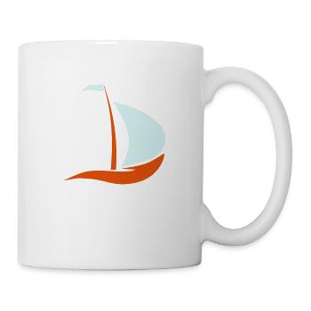sailboat - Mug - white - Right