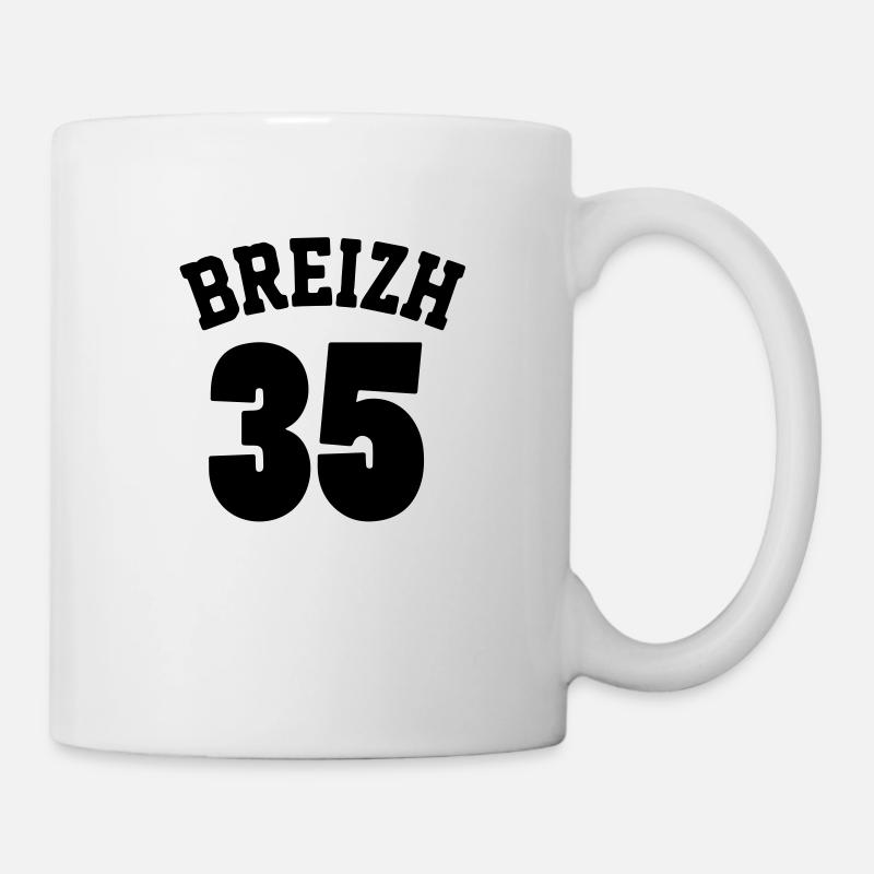 Breizh 35 - Mug blanc - blanc