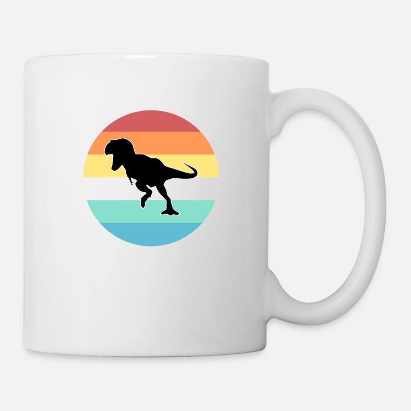 T-Rex - Tasse - Weiß