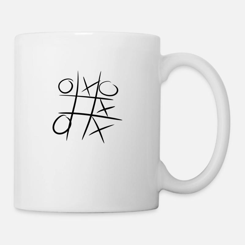 Tic tac toe - Mug - white