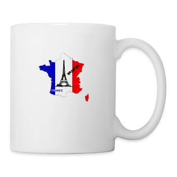 France Paris Eiffel Tower - Mug - white - Right