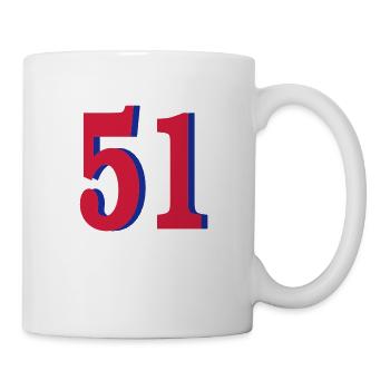 (51) - Tasse - Weiß - Rechts