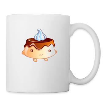 Arthur le flan.png - Mug blanc - blanc - Droite