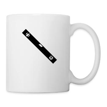Ebene zur Maurer_g1 - Tasse - Weiß - Rechts